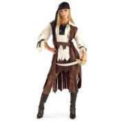 Caribbean Pirate Babe Costume Adult        